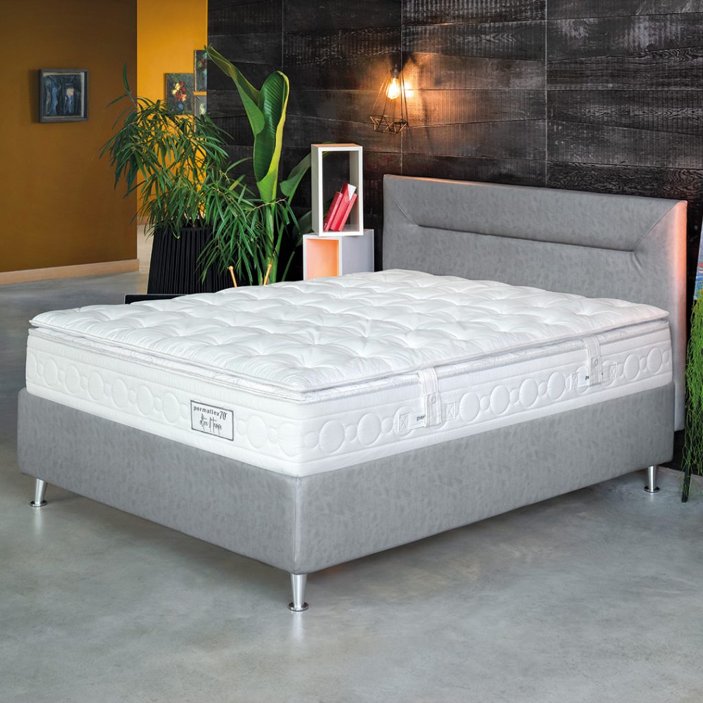 Materasso sfoderabile modello 3000 molle indipendenti e PiSilver® con Topper