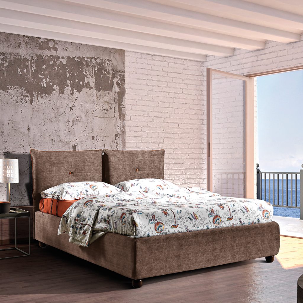 letto cuscini imbottiti